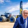 Bundespräsident Frank-Walter Steinmeier besucht das Wasserstoffprojekt «Hyrasia One» in Kasachstan.