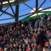 Zu einer handgreiflichen Auseinandersetzung kam es beim Spiel FCA gegen VfB Stuttgart unter Fans.