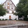 Der Biergarten vor dem "Rössle" in Babenhausen ist - anders als sonst um diese Zeit - verwaist.