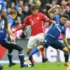 Die Bayern um Thomas Müller treffen im Viertelfinale des DFB-Pokals auf Schalke 04.