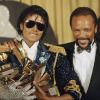 Musik-Mogul Quincy Jones (rechts) wird 90. Auf dem Bild ist er 1984 neben US-Popstar Michael Jackson zu sehen.