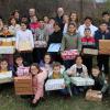 Geschenke hatten die Rumänienhelfer unter anderem auch für die Kinder dabei, die in den Suppenküchen von Caransebes betreut werden. 