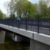 So sieht die neue Geh- und Radwegbrücke über den Lech zwischen Meitingen und Thierhaupten aus, die gestern feierlich eingeweiht wurde. 