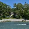 Trotz sommerlicher Temperaturen muss der Lechstrand in Landsberg geschlossen bleiben.