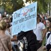 In Landsberg gab es am Donnerstag drei Demonstrationen gegen die AfD.