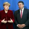 CDU-Chefin Angela Merkel, SPD-Vorsitzender Sigmar Gabriel: Vor ihren Parteitagen hat sich die Stimmung für die Kanzlerin und ihren Vize radikal verändert. 