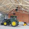 Ausreichend Platz bietet die neu gebaute Bauhofhalle, um sie auch als Festhalle nutzen zu können.