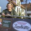 Theresa Schuster hat vor vier Jahren das Landbistro in Leeder gegründet. Ab September wird sie andere Pläne verwirklichen.  