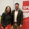 Der Neu-Ulmer Daniel Fürst geht bei der Landtagswahl 2023 als Direktkandidat für die Kreis-SPD ins Rennen, Maren Bachmann aus Senden tritt bei der Bezirkstagswahl an. 