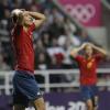 Blamage für die Fußball-Weltmacht Spanien: Auch drei Europameister haben das frühe Aus des Mitfavoriten beim olympischen Turnier nicht verhindern können.