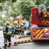 Die Mindelheimer Feuerwehr musste am Freitag ausrücken, als ein Brandmelder in einem Mehrfamilienhaus den Alarm ausgelöst hatte. (Archivfoto)