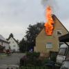 Brand in einem Regglisweiler Wohnhaus.