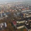 Eine beeindruckende Größe hat das Klinikum Ingolstadt, wie besonders aus dieser Vogelperspektive zu erkennen ist. 