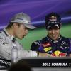 Sebastian Vettels Eier-Spruch findet unter den Konkurrenten wenig Anklang. Als "Abgehoben" und "sehr unangemessen", bezeichnete Nico Rosberg die Äußerungen seines Landsmannes.