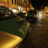 Am Abend war die Polizei im Bereich der Maxstraße im Einsatz, als es zu einer Rangelei zwischen den Fanlagern kam.