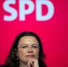 Andrea Nahles will die erste Frau an der SPD-Spitze werden.