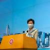 Carrie Lam, Regierungschefin von Hongkong, hatte die Verlegung der Wahlen mit dem Risiko durch das Coronavirus begründet.