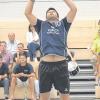 Mit dem MTV München bekommt es am Samstagabend der Volleyball-Bayernligist SSV Bobingen um Zuspieler Flo Schott (links) in der Singoldhalle zu tun. Königsbrunns Landesligafrauen (rechts, blau) spielen in Ingolstadt.  