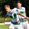 Die Freude muss raus: Janik Noller (links) und Andreas Durner schossen drei der fünf FCG-Tore beim Heimsieg gegen Türkspor Augsburg. 