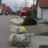 Verzögerungen bei der Müllabfuhr gab es auch in Klosterlechfeld im südlichen Landkreis Augsburg. Dort blieben die Gelben Säcke liegen. 
