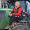 Alina Zacher aus Lauingen fährt leidenschaftlich gerne Traktor. 	