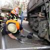 In der Augsburger Remboldstraße ist eine Straßenbahn der Linie 64 entgleist. Es gab zahlreiche Ausfälle und Verspätungen: Es wurde niemand verletzt.