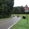 Rund zwei Kilometer geht es steil und kurvig den Mickhauser Berg hoch, der Schauplatz für das traditionelle Bergrennen ist.