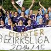 Es ist geschafft: Die Fußballerinnen des SV Grasheim steigen nach dem 6:0-Schützenfest bei der SG Glött in die höchste schwäbische Liga (Bezirksoberliga) auf.  	