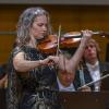 Die Amerikanische Violonistin Hilary Hahn trat mit der Kammerphilharmonie Bremen zum Abschluss des Festivals der Nationen in Bad Wörishofen auf.