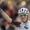 Romain Bardet gewann die Ankunft in Peyragudes.