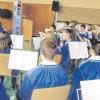 Dirigent Philipp Seitz mit seinen engagierten jungen Musikern der Jugendkapelle vom Musikverein Fremdingen, die in der Mittelstufe das erfreuliche Ergebnis „Mit sehr gutem Erfolg“ erreichten.  