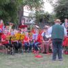 Mit einem italienischen Abend unterhielten die Musiker der beiden Ensembles des Jugendblasorchesters Lützelburg die mehr als 500 Besucher. 
