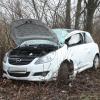 Eine 26-jährige Corsa-Fahrerin wurde bei einem Unfall am Mittwochmorgen mittelschwer verletzt. 
