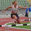 Sonja Keil ist die große Hoffnung der LG Augsburg über 400 Meter Hürden bei der bayerischen Leichtathletik-Meisterschaft im Rosenaustadion. 	