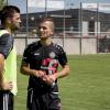 Muriz Salemovic (rechts) ist nicht mehr Sportlicher Leiter beim Fußball-Bayernligisten TSV Landsberg. Links: Coach Edgar Weiler.