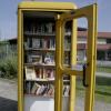 Wie dieses Exemplar in Königsbrunn soll die Büchertelefonzelle in Offingen aussehen.  	