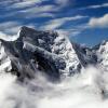 An Silvester 2006 entstand dieses Foto von Franz Krameth aus Ebershausen bei einem Rundflug über die "Neuseeländischen Alpen". Es zeigt den "Mount Cook", 3754 Meter hoch.
