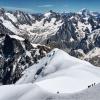 Am Mont Blanc ist ein italienischer Bergsteiger ums Leben gekommen.