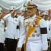 Maha Vajiralongkorn Ende vergangenen Jahres während einer Zeremonie in einem Tempel in Bangkok.