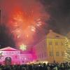 Das Feuerwerk am Ludwigstor hat in Türkheim mittlerweile schon Tradition.  