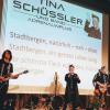 Beim Neujahrsempfang feierte die Stadtbergen-Hymne, komponiert und gesungen von Tina Schüssler, Premiere. Im Sommer wird dazu ein offizielles Musikvideo in Stadtbergen gedreht. 	