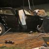 Tödliche Verletzungen hat die 44-jährige Fahrerin dieses Autos bei einem Unfall bei Altomünster erlitten. Ihr zwölfjähriger Sohn überlebte schwerst verletzt.