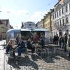 Die Maximilianstraße in Augsburg stand am Sonntag im Zeichen der Fuggerstadt Classic. Dort gab es über hundert Oldtimer zu bestaunen.