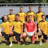 Acht Youngsters des TSV Gersthofen bewerben sich um einen Platz im Bezirksligateam. Zunächst wollen Matthias Buckow, Oktay Yavuz, Danny Dörr, Cyrill Siedlaczeck (stehend von links), Paul Schmuck, Donovan Anwander, Axel Rehm und Nico Baumeister (vorne) aber noch den Landkreispokal der A-Junioren holen. 	