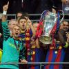 Barcelona im Freudentaumel über den Gewinn der Champions League