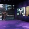 Moderator Geoff Keighley spricht bei der Opening Night Live der Gamescome mit den Ratchet-and-Clank-Entwicklern Chris Smith, Mark Daly von Insomniac Games.