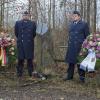 An der Gedenkfeier für die beiden im Jahr 2004 im Westerholz ums Leben gekommenen Luftwaffensoldaten nahmen Vertreter der Bundeswehr teil.