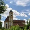Die denkmalgeschützte Wallfahrtskirche Herrgottsruh in Friedberg wird nächstes Jahr hinter einem Baugerüst verschwinden.  Die Sanierung dauert voraussichtlich zweieinhalb Jahre. 