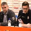 Künftig arbeiten sie noch enger zusammen: Der Ulmer Manager Thomas Stoll (links) und der bisherigen Bundesligatrainer Thorsten Leibenath. 	