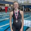 Marlena Wagner gelang über 100 Meter Brust mit der Bronzemedaille beim Spion-Cup in Aalen ein Überraschungserfolg.